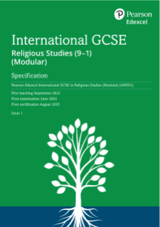 International GCSE in Religious Studies (Modular) specification